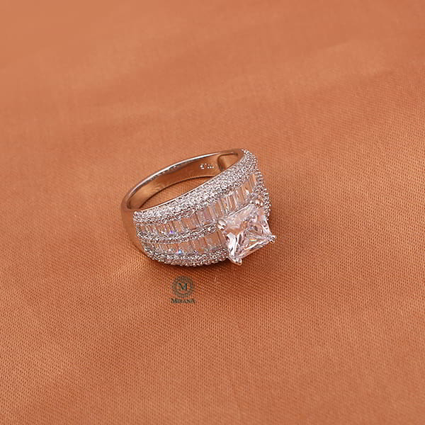 Gelsey CZ Designer Ring