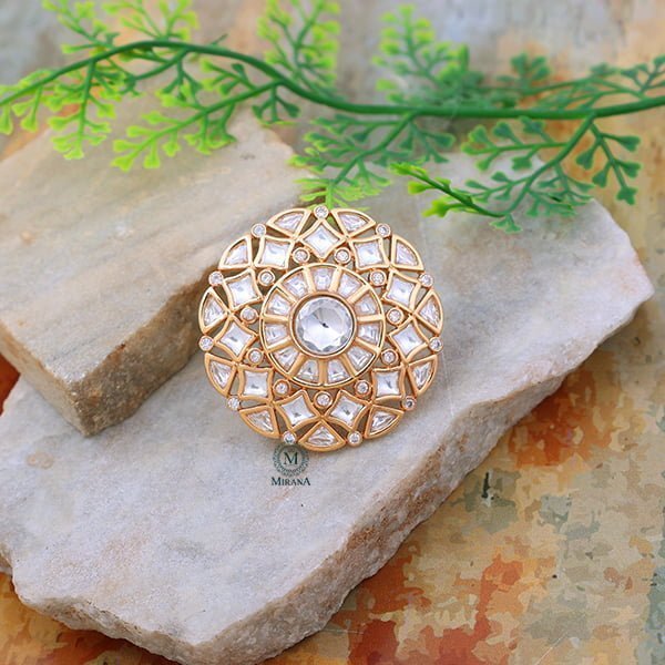 Shaisha Polki Designer Ring