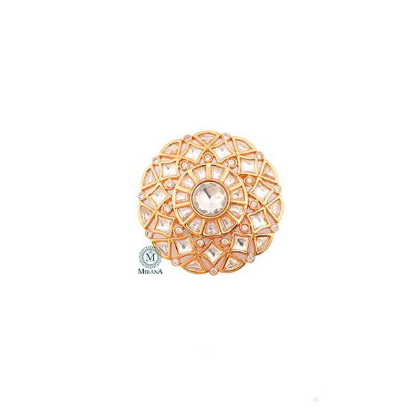 Shaisha Polki Designer Ring