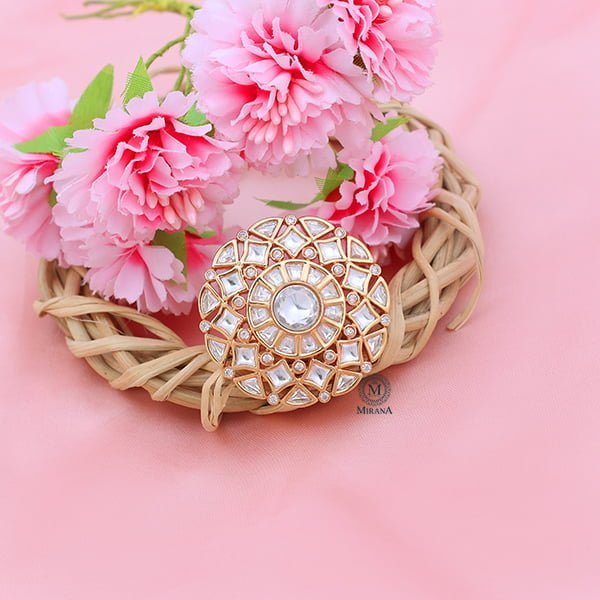 Shaisha Polki Designer Ring