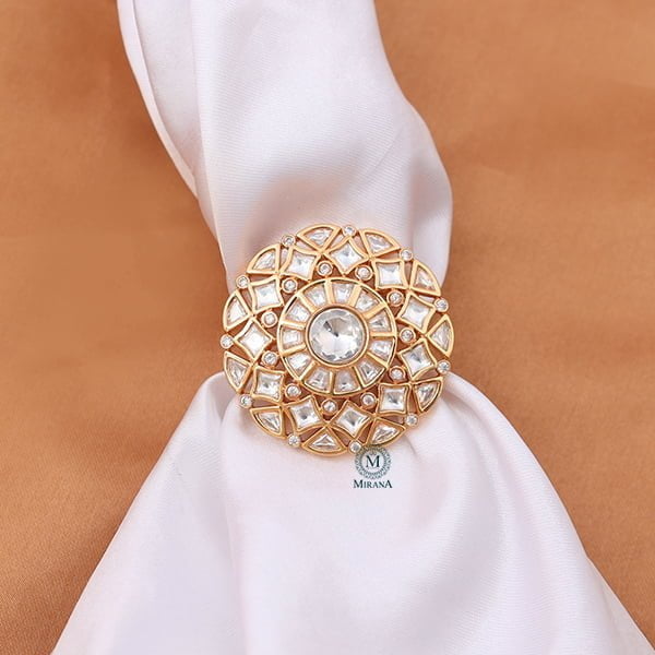 Shaisha Polki Designer Ring
