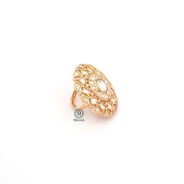 Shaisha Polki Designer Ring