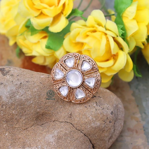 Mahika Moissanite Designer Ring