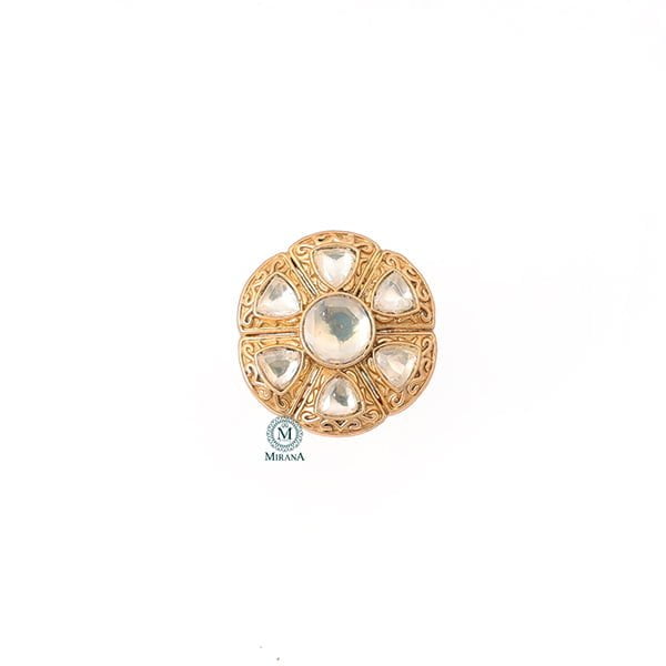 Mahika Moissanite Designer Ring