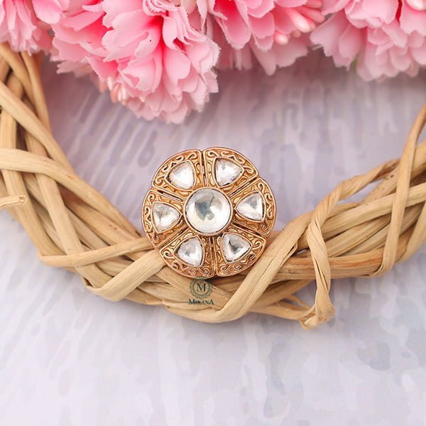 Mahika Moissanite Designer Ring