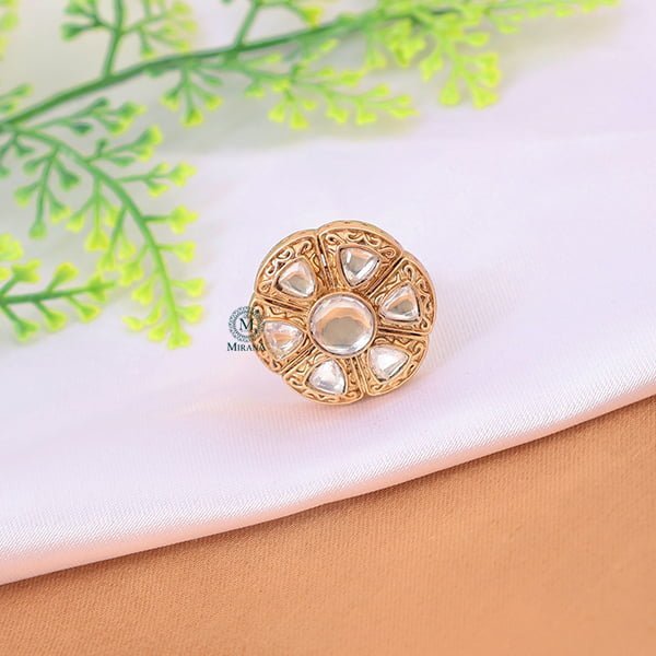Mahika Moissanite Designer Ring