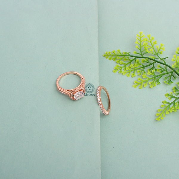 Florence Stacking CZ Designer Ring