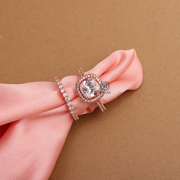 Florence Stacking CZ Designer Ring