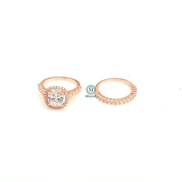 Florence Stacking CZ Designer Ring