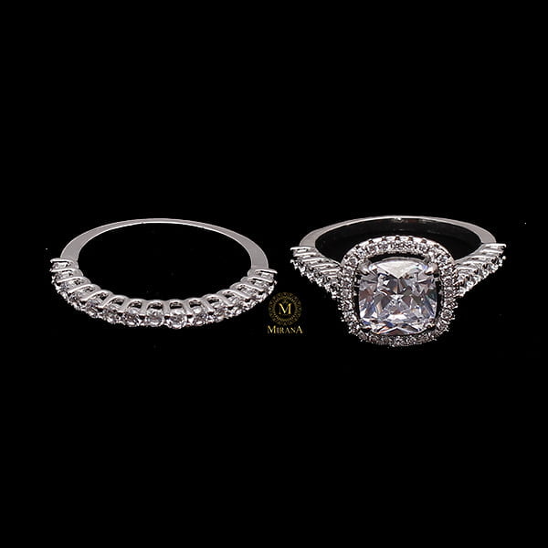 Florence Stacking CZ Designer Ring