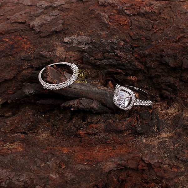 Florence Stacking CZ Designer Ring
