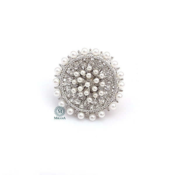 Austin Pearl Shine Designer Ring