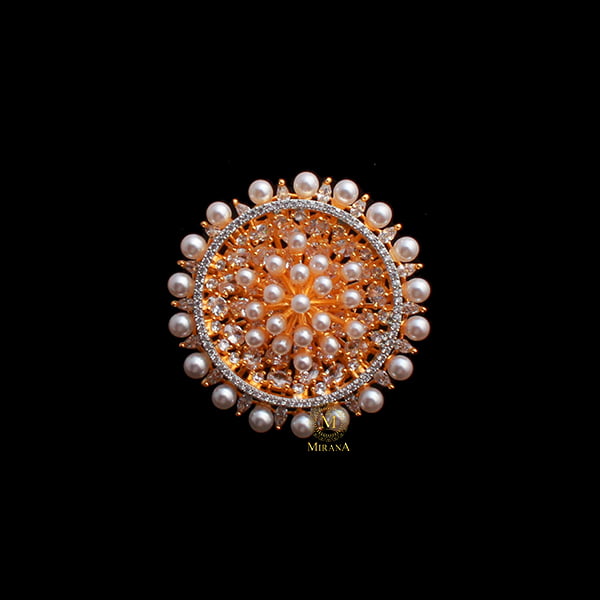 Austin Pearl Shine Designer Ring