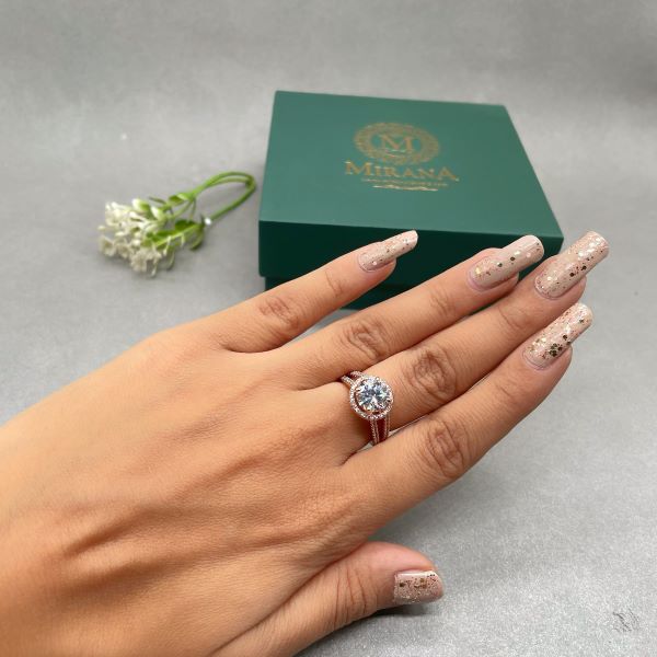 Cara CZ Designer Ring