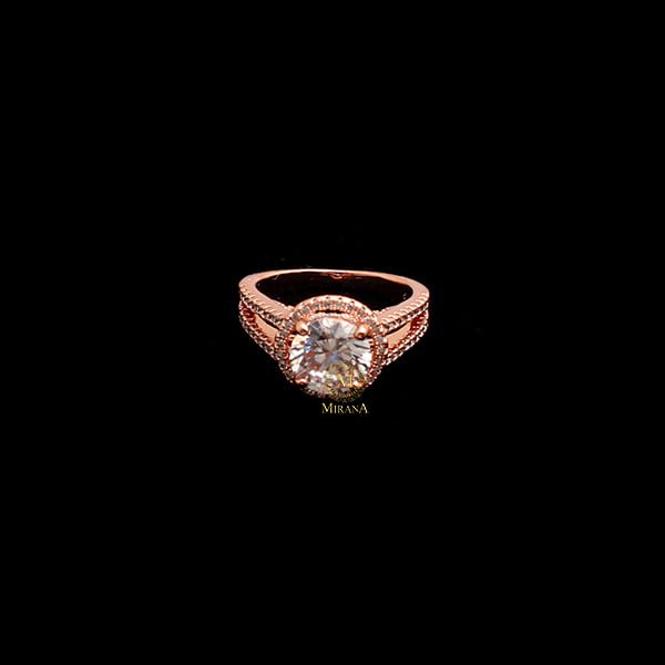 Cara CZ Designer Ring