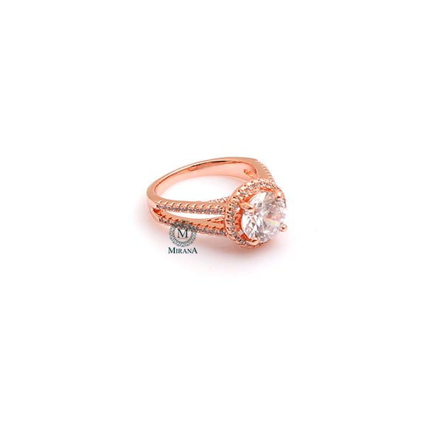 Cara CZ Designer Ring