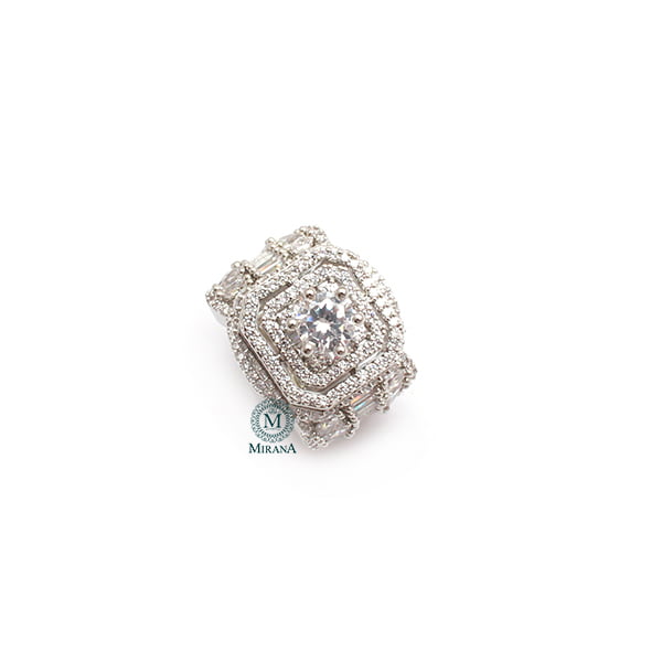 Clara CZ Designer Ring