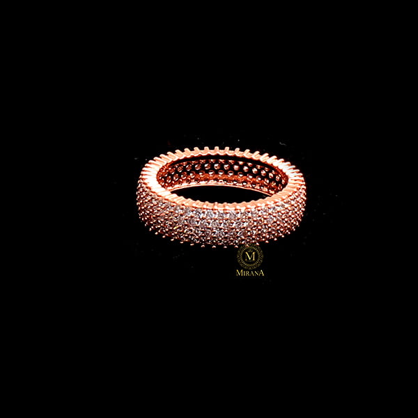 Aura CZ Designer Ring