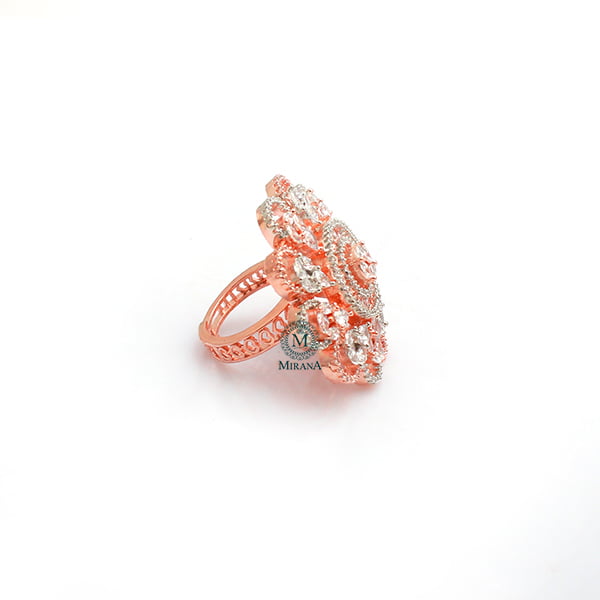 Anora CZ Designer Ring