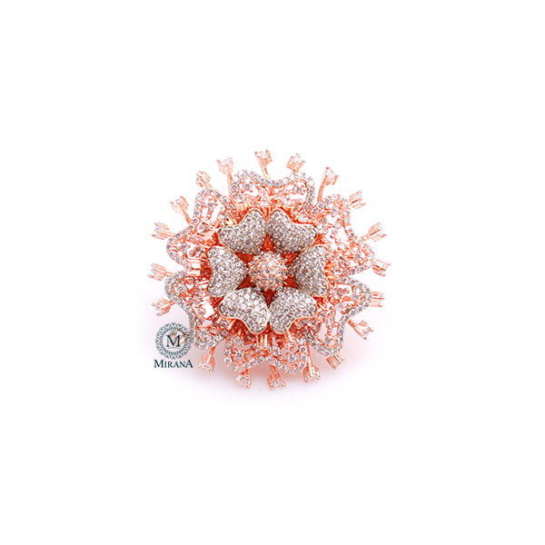 Zena CZ Designer Ring