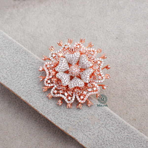 Zena CZ Designer Ring