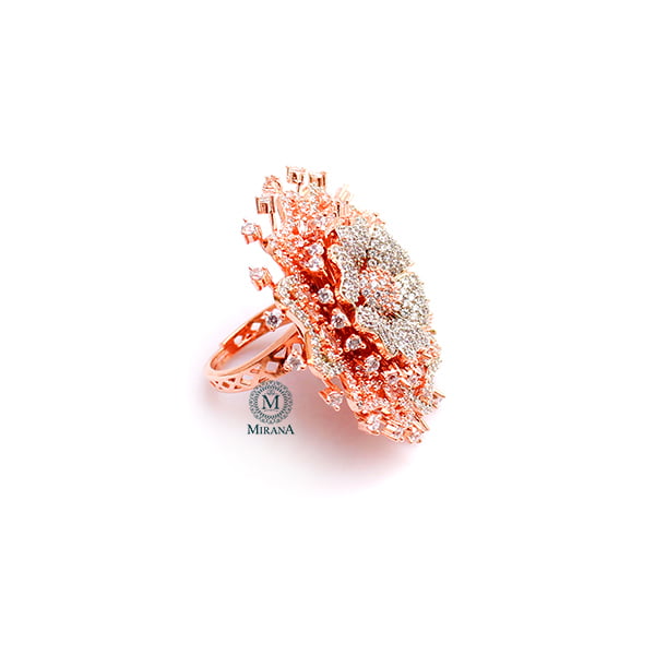 Zena CZ Designer Ring