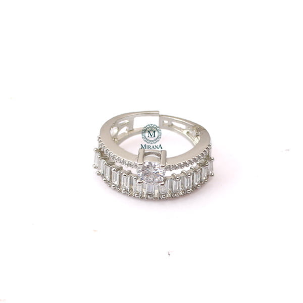 Riley CZ Designer Ring