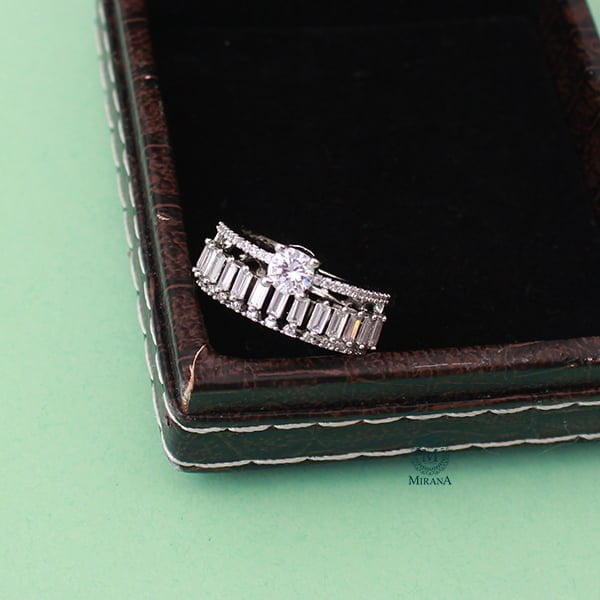 Riley CZ Designer Ring