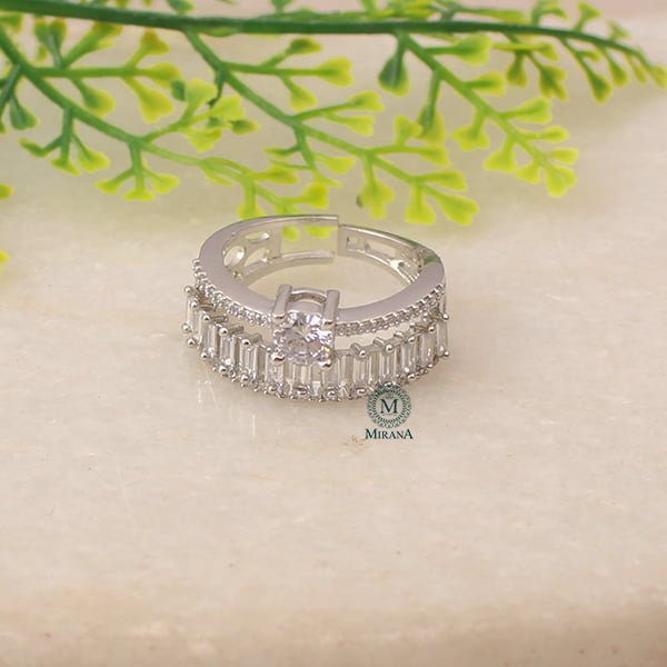 Riley CZ Designer Ring