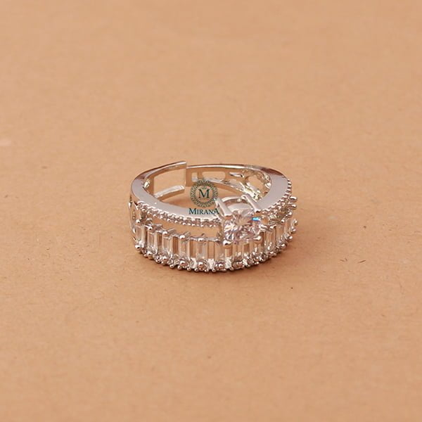 Riley CZ Designer Ring