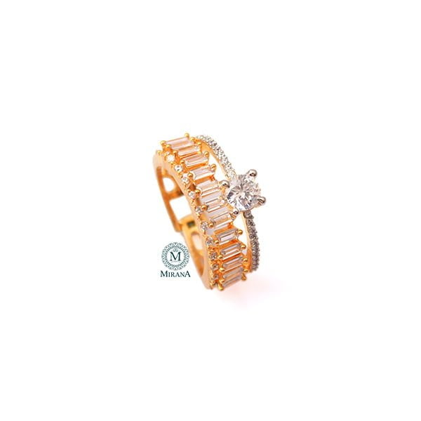 Riley CZ Designer Ring