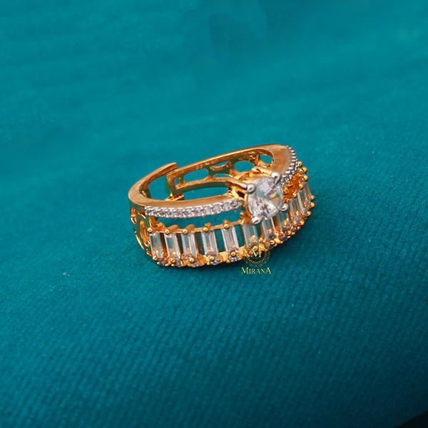 Riley CZ Designer Ring