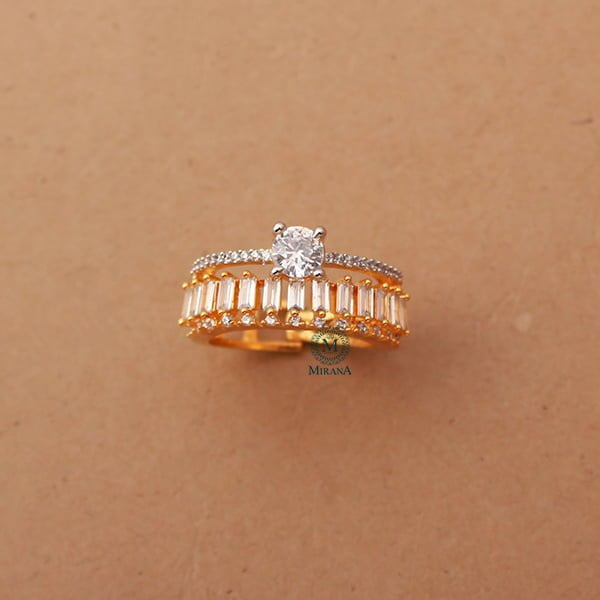 Riley CZ Designer Ring