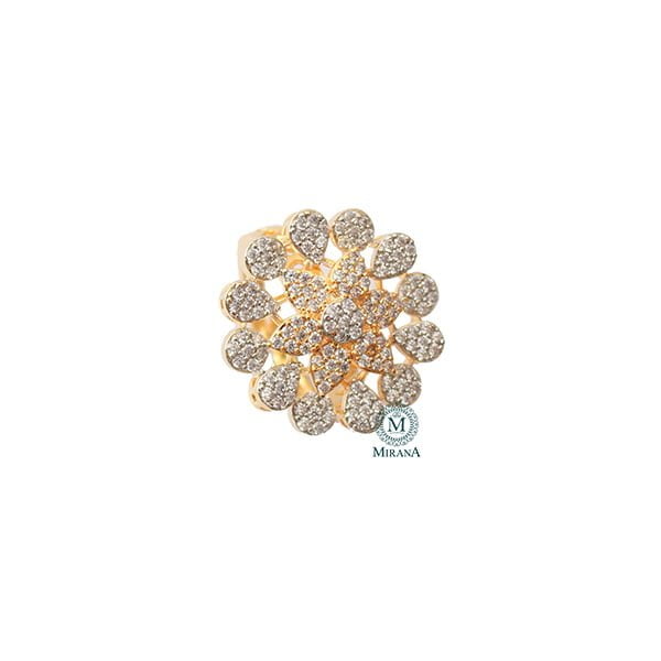 Myrica CZ Designer Ring