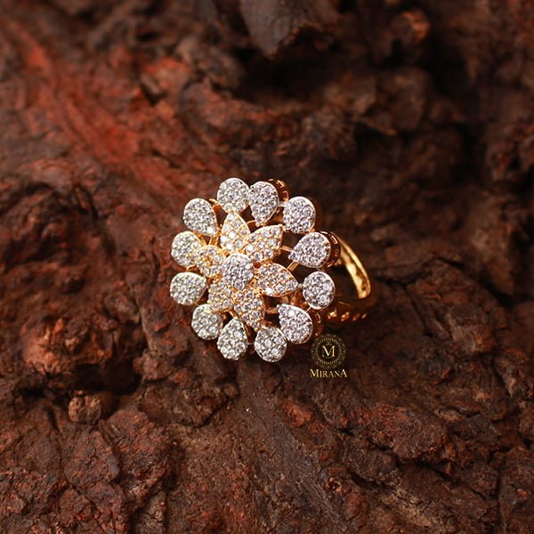 Myrica CZ Designer Ring