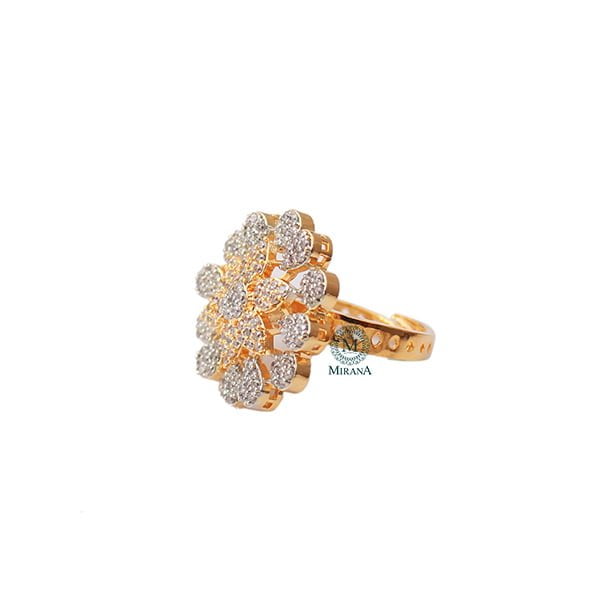 Myrica CZ Designer Ring