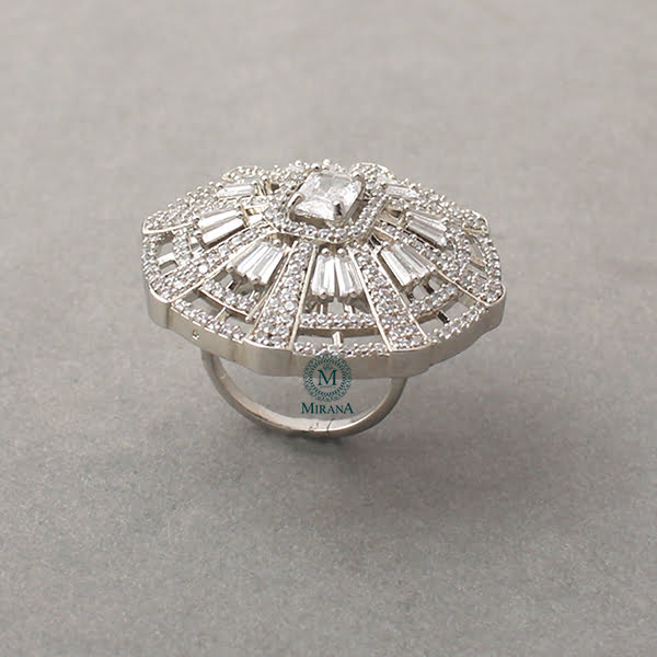 Georgia CZ Designer Ring