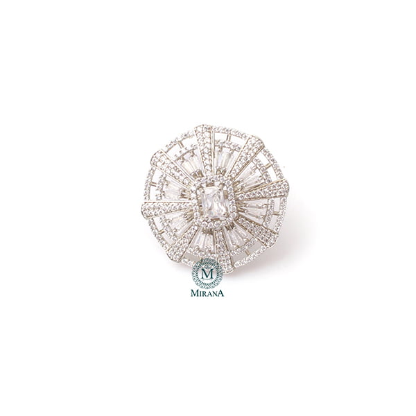Georgia CZ Designer Ring