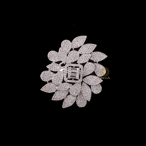 Gracie CZ Designer Ring