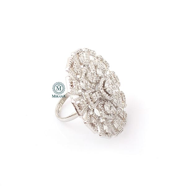 Hailey CZ Designer Ring