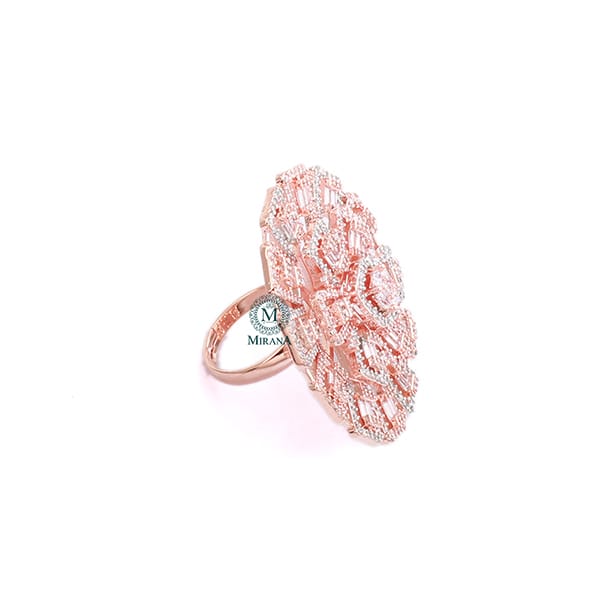 Hailey CZ Designer Ring