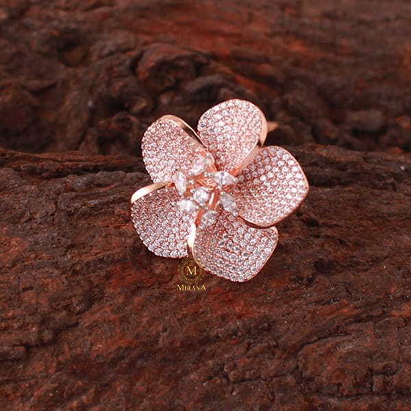 Lillie CZ Designer Ring