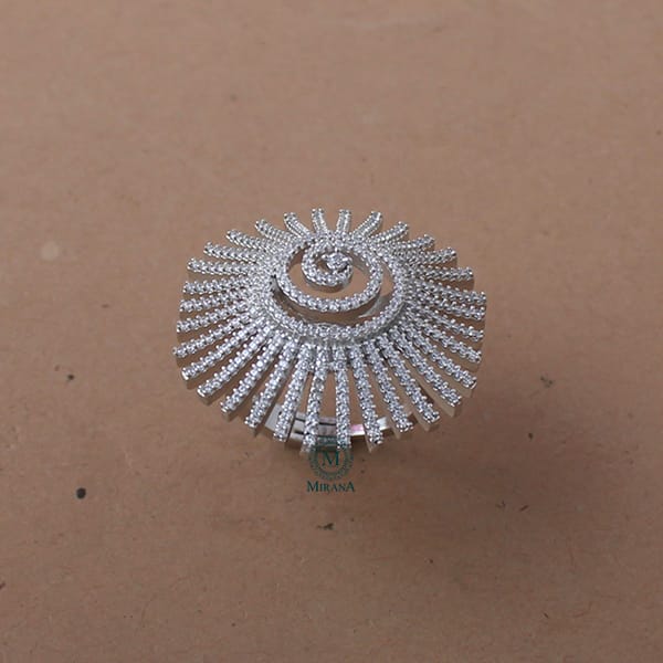 Syria Sparking Designer Ring