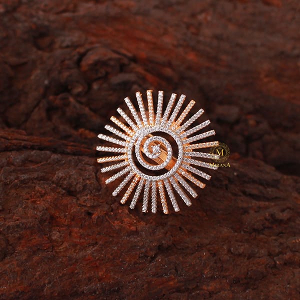 Syria Sparking Designer Ring