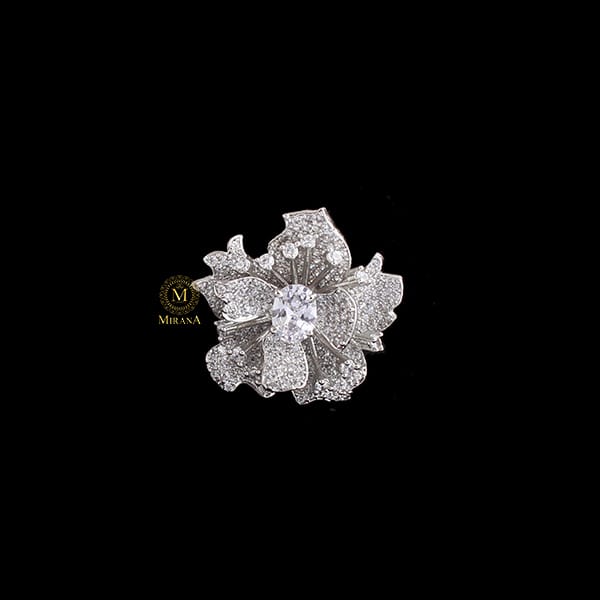 Scottie CZ Designer Ring