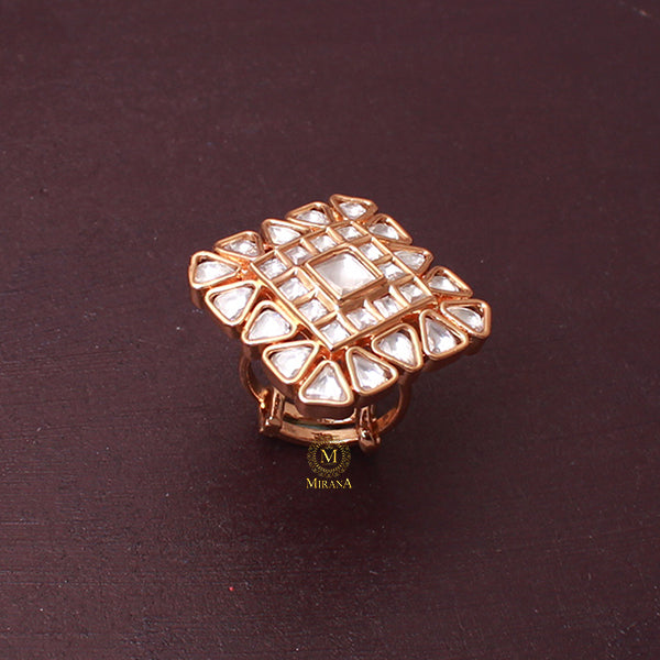 Himani Polki Designer Ring