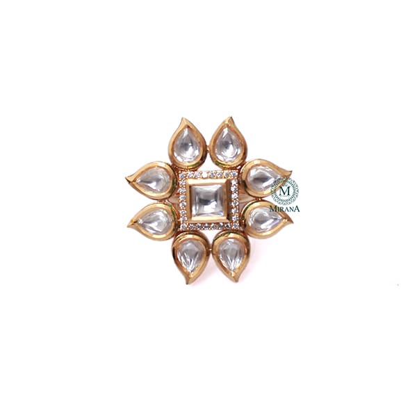 Tanisha Polki Designer Ring