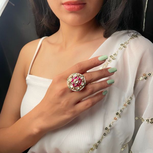 Vaanya Antique Designer Ring