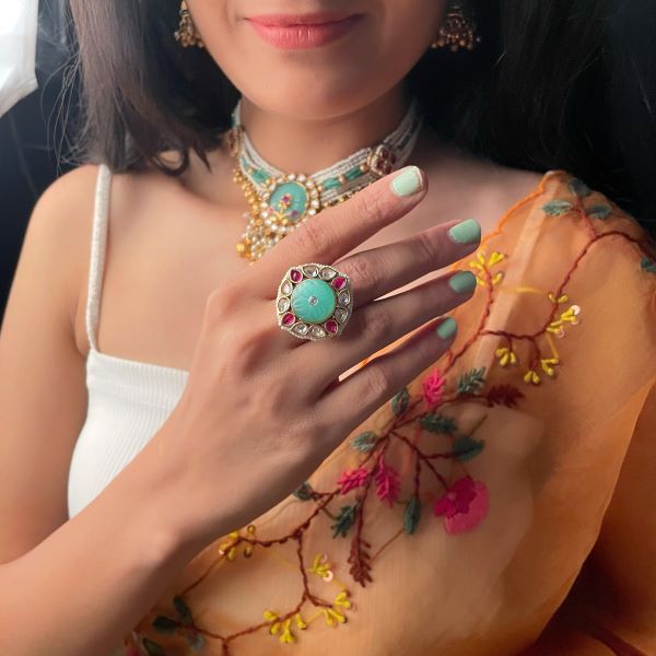 Dheera Antique Designer Ring