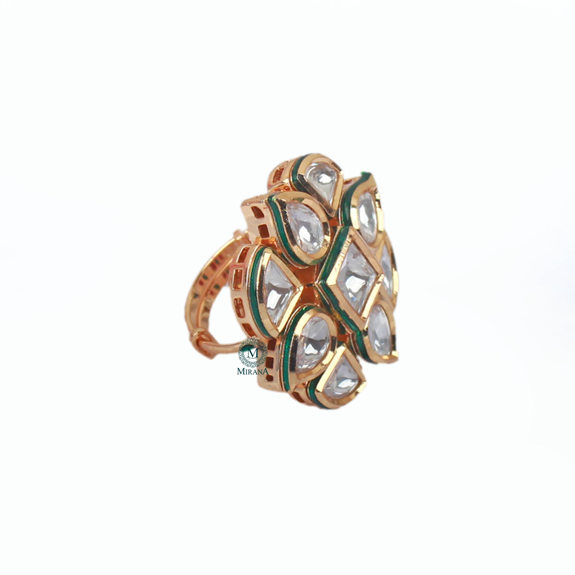 Chaaya Polki Designer Ring
